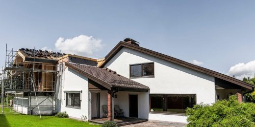 Extension de maison et surélévation proche de Nice (06)